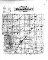 Outline Map, Taylor County 1894 Copy 2 Microfilm
